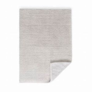 Hudson Park CollectionReversible Bath Rug . 100% Cotton With a textured ribbed